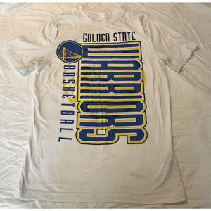 NBA Golden State Warriors T-Shirt Graphic Sz Small White Graphic Basketball